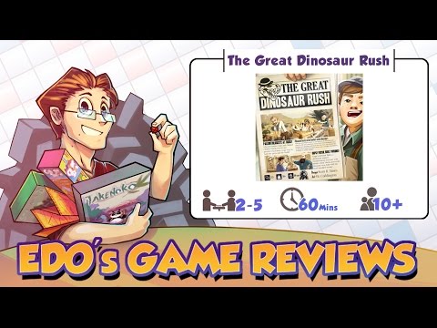 Edo's The Great Dinosaur Rush Board Game Review