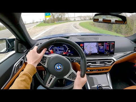 2022 BMW i4 M50 - POV Test Drive (Binaural Audio)