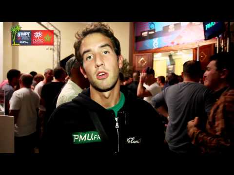 WPT NATIONAL MARRAKECH by PMU.FR - ITV Garry BIGAND