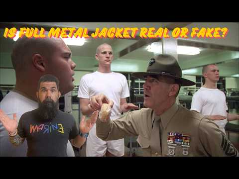 Full Metal Jacket MOST Iconic Scenes | Fact or Myth | Marine Reacts
