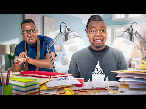 😳 FAIRE SES DEVOIRS AVEC SES PARENTS  - LES PARODIE BROS