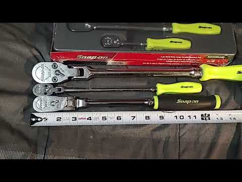 Snap on Friday. New locking flex head and Hi-viz scrapers. Part 2