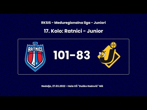 17. Kolo - Međuregionalna liga Juniori: Ratnici - Junior: 101-83