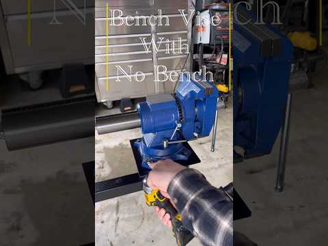 Bench Vise Without The Bench.