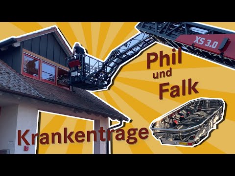 Rosenbauer Drehleitern: Frag Phil und Falk – Schwenkbare Krankentragenlagerung (SKL)