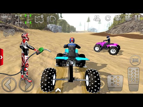 Extreme Motor Dirt Quad Bike 3d Driving Simulator #1 - Offroad Outlaws ATV 4x4 Android Gameplay