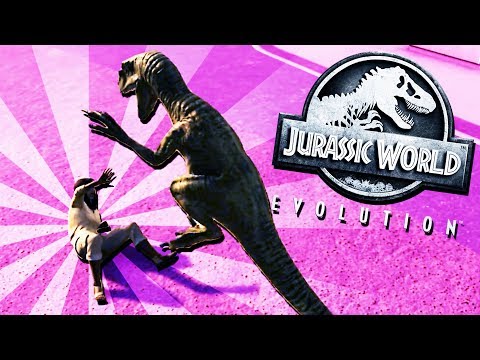 VELOCIRAPTOR ESCAPE - Jurassic World Evolution Gameplay - Part 4