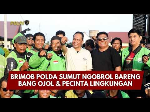 PRESISI UPDATE: BRIMOB POLDA SUMUT NGOBROL BARENG BANG OJOL & PECINTA LINGKUNGAN 02/03/26 (10.30)
