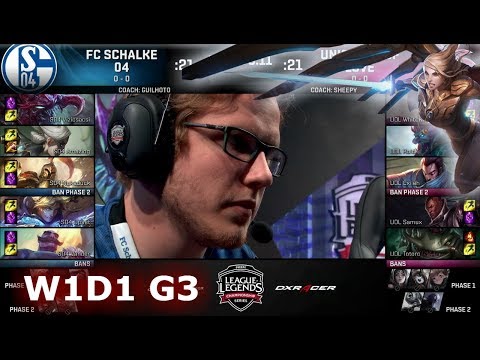 FC Schalke 04 vs Unicorns of Love | Week 1 Day 1 S8 EU LCS Summer 2018 | S04 vs UOL W1D1
