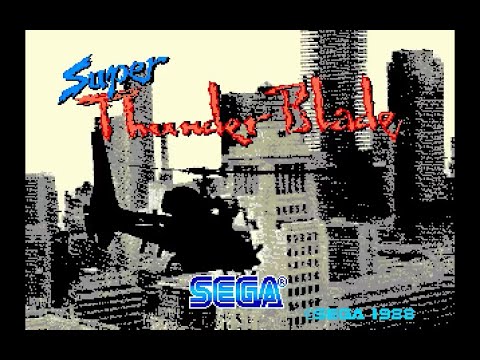 Super Thunder Blade Megadrive