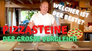WIR TESTEN: Welcher ist der beste Pizzastein? 9 PIZZASTEINE im VERGLEICH