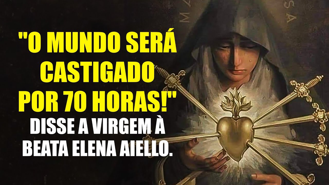 Aviso Urgente de Nossa Senhora: "Catástrofe Iminente sobre o Mundo!"