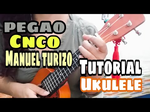 Cómo tocar pegao de CNCO y Manuel Turizo en Ukulele | Tutorial