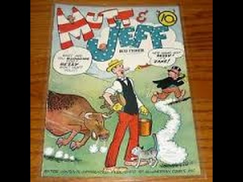 Mutt & Jeff! Slick Sleuths!   Charles R  Bowers,Bud R Fisher... Animation Cartoon....