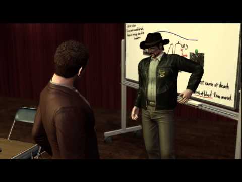 Deadly premonition pt 23 dude i was eating to