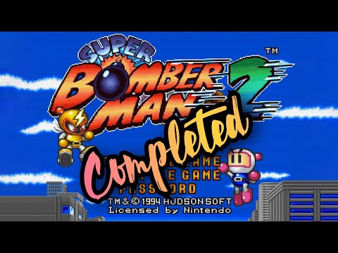 Super Bomberman 2 - Full Playthrough (Remote Bombs)