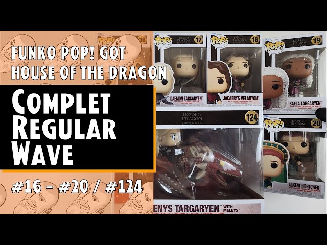 Vídeo relacionado con Funko POP Daemon Targaryen con huevo de dragón exclusivo # 09 Slip y caja incluye multicolor 9.5 cm