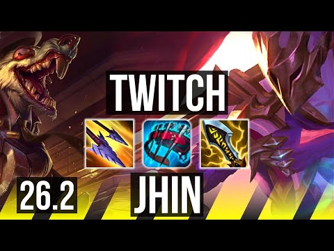 TWITCH & Lulu vs JHIN & Nautilus (ADC) | 63K damage | EUW Master | 26.2