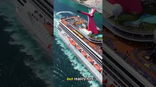 Cruise Ship Expectations vs Reality #cruiseship #vacation #real