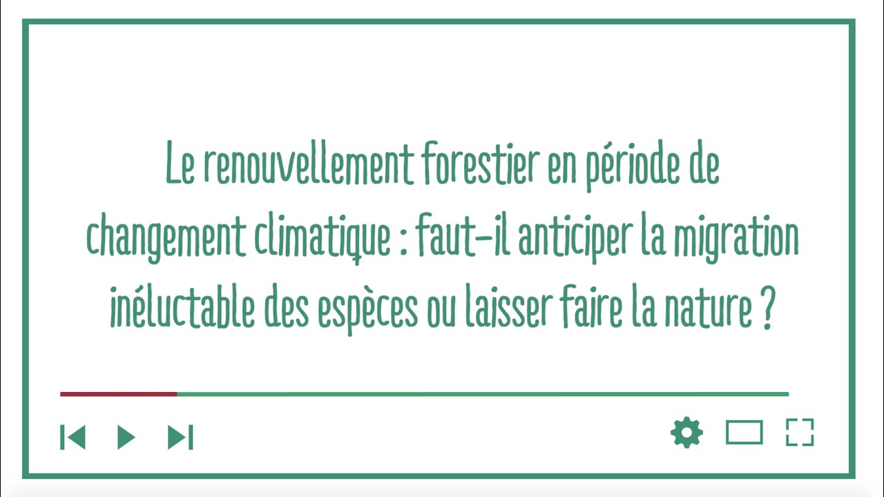 Forêt et changement climatique, débat et controverse du CORP