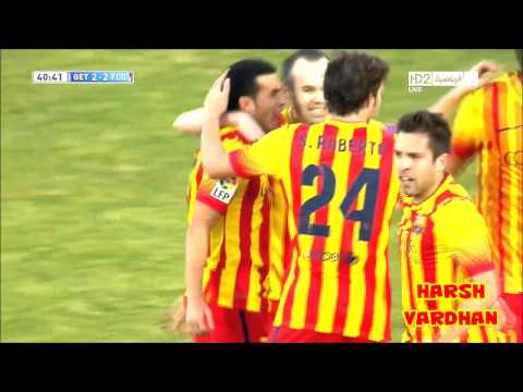 Pedro Rodríguez ► Hatrick vs Getafe 2013/14 (HD 720p)