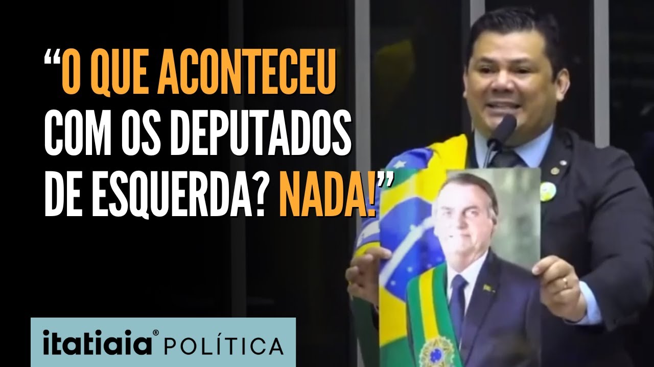 DEPUTADO DIZ QUE IMUNIDADE PARLAMENTAR ERA RESPEITADA QUANDO ESQUERDA ACUSAVA BOLSONARO NA TRIBUNA
