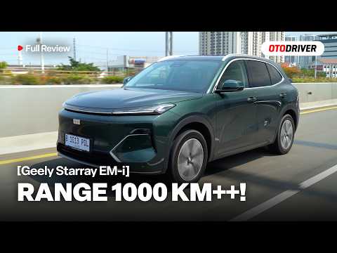 Geely Starray Range 1000 Km Irit Banget Review by OtoDriver