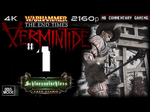 (4k) Vermintide - [S2 Ep01] ► "We now chop rats in UHD!" NO COMMENTARY - 4 Man Co-op