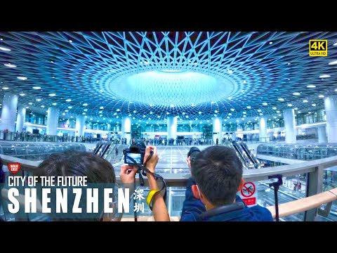 Walking in Shenzhen: The City of the Future | Cool Metro Stations and Shopping Areas