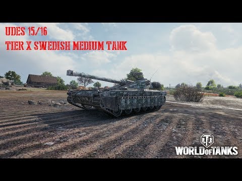 WOT - UDES 15/16 Tier X Swedish Medium Tank