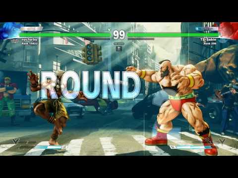 SFV~ Dhalsim (nycfurby) vs. Zangief (TS-Sabin) HD