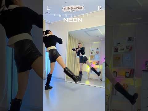 A2O LITE &lsquo;NEON&rsquo; #dancetutorial 0.75x Slow Music #dancechallenge #dancecover