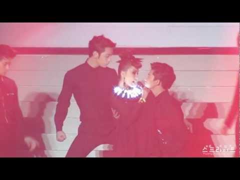 [FULL FANCAM] 111230 2PM & Uhm Jung-hwa - KBS Gayo Daejun - Eye (Chansung focused)