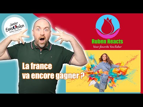 RUBEN REACTS LIVE TO Zoé Clauzure - Cœur | 🇫🇷 France | Official Music Video Eurovision Junior 2023