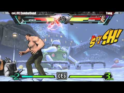 UMVC3 col.CC Combofiend vs Tong - CEO 2012 Tournament