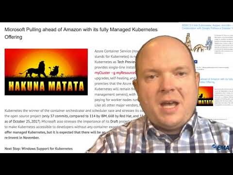 EMA Quick Take - Cisco, Microsoft, and Docker Support Kubernetes