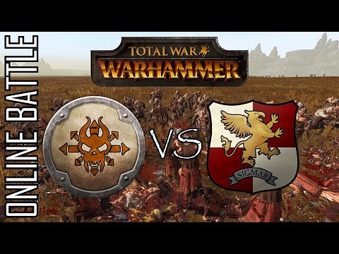NORSCA vs EMPIRE! - 1v1 Online Battle Total War: Warhammer
