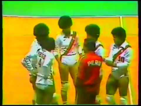 Mundial de Vôlei 1982: Peru 3x0 Brasil