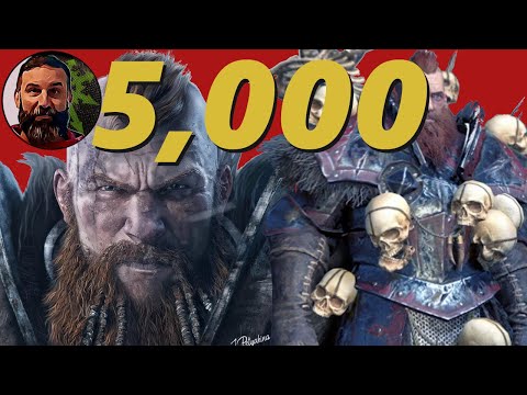 Wulfrik the Exile  - 5000 Subs Stream  Total War : Warhammer 2