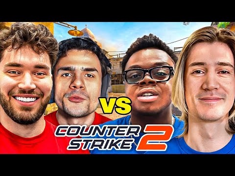 Adin Ross, xQc, Cuffem & Cheesur Do A 2v2 CS2 Wager