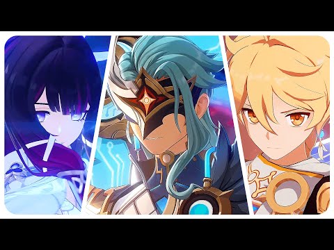 Dottore vs Aether & Columbina — The Final Boss Fight | Genshin Impact