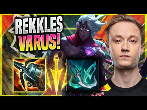 REKKLES PERFECT GAME WITH VARUS! - G2 Rekkles Plays Vaurs ADC vs Kai'sa! | Season 11