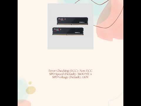 RAM GSKILL FLARE X5 48GB 2x24GB DDR5 F5-6000J4048F24GX2-FX #umahit #tokokomputer #tokoonline