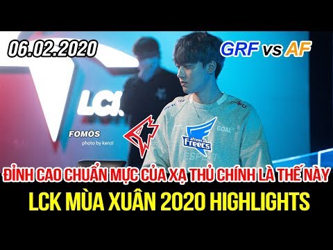 [LCK 2020] GRF vs AF Game 2 Highlights | Đỉnh cao siêu xạ thủ Mystic bắn cháy máy, Rumble đi hỗ trợ