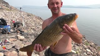 Рыбалка в сарагашском заливе красноярского водохранилища