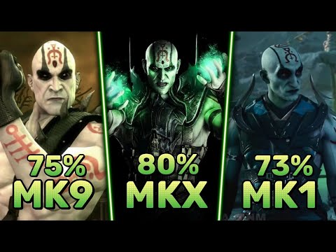 Quan Chi MK9 vs MKX vs MK1 | Quan Chi Combos