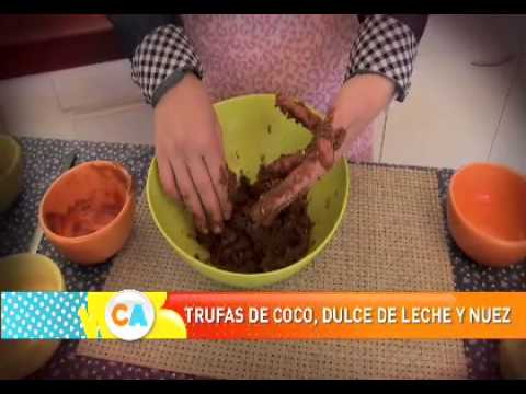 Trufas de coco
