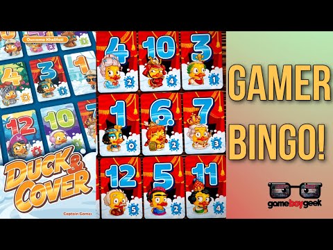 Duck and Cover Review - Can Gamer Bingo Be Fun?