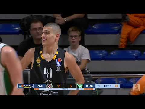 AdmiralBet ABA League 2021/22, Round 5 match: Partizan NIS - Krka (23.10.2021)