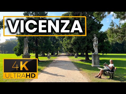 VICENZA 🇮🇹 | Walking Tour - 4K60fps - Veneto